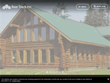 Tablet Screenshot of beartrackinn.com